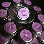 Custom Soy Travel Candle Favors For Weddings And..